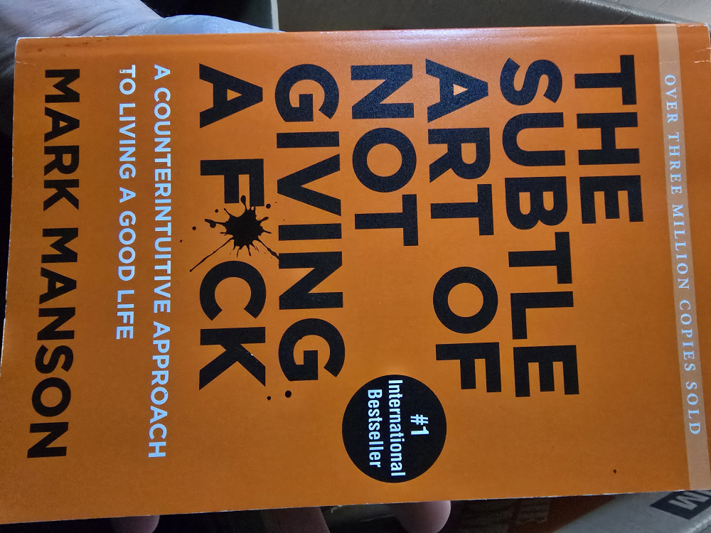 The Subtle Art of Not Giving a F*ck by Mark Manson