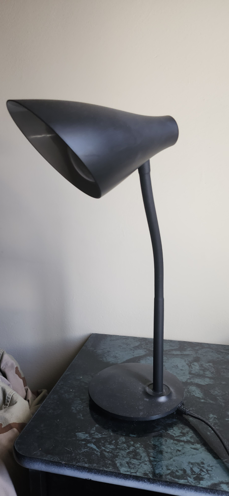 Sleek Black Desk Lamp