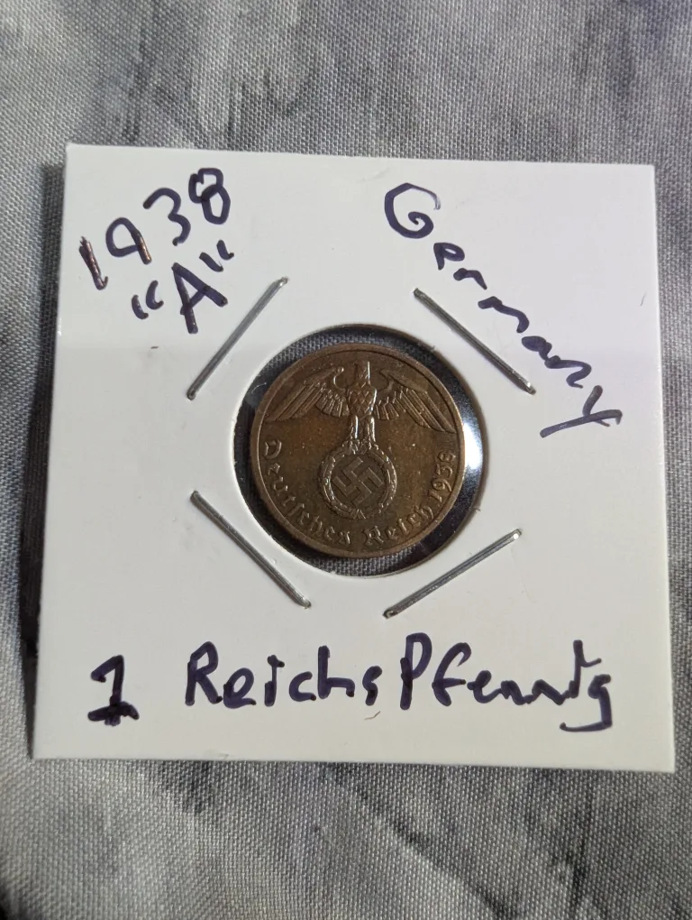 🥕Collectable Coins 1937-1938 Nazi German and 1924 Weimar RARE! image indicator(5)