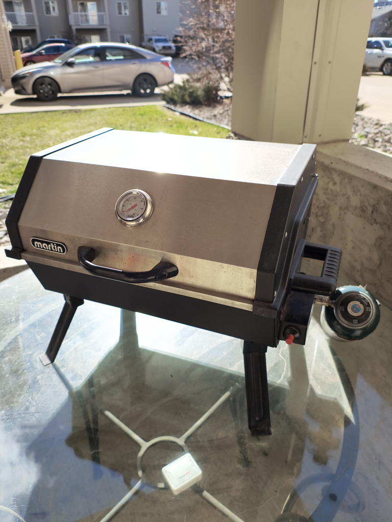 Martin Portable Propane Gas Grill