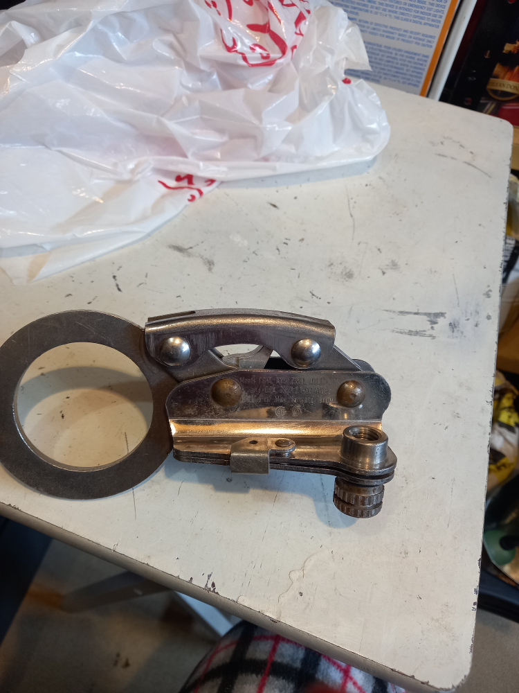 Vintage Miller Model 8114 Rope Clamp