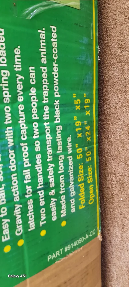 Live Animal Trap 50inch image indicator(2)