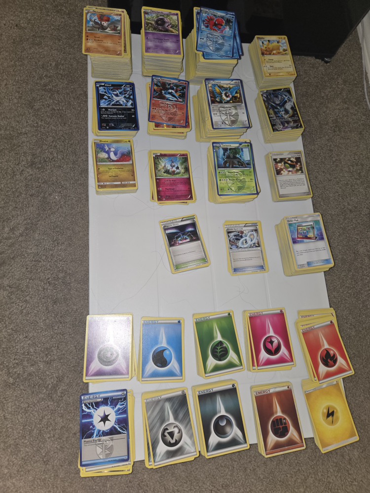 Bulk Pokemon Cards -  Over 100 Cards + Energy Cards