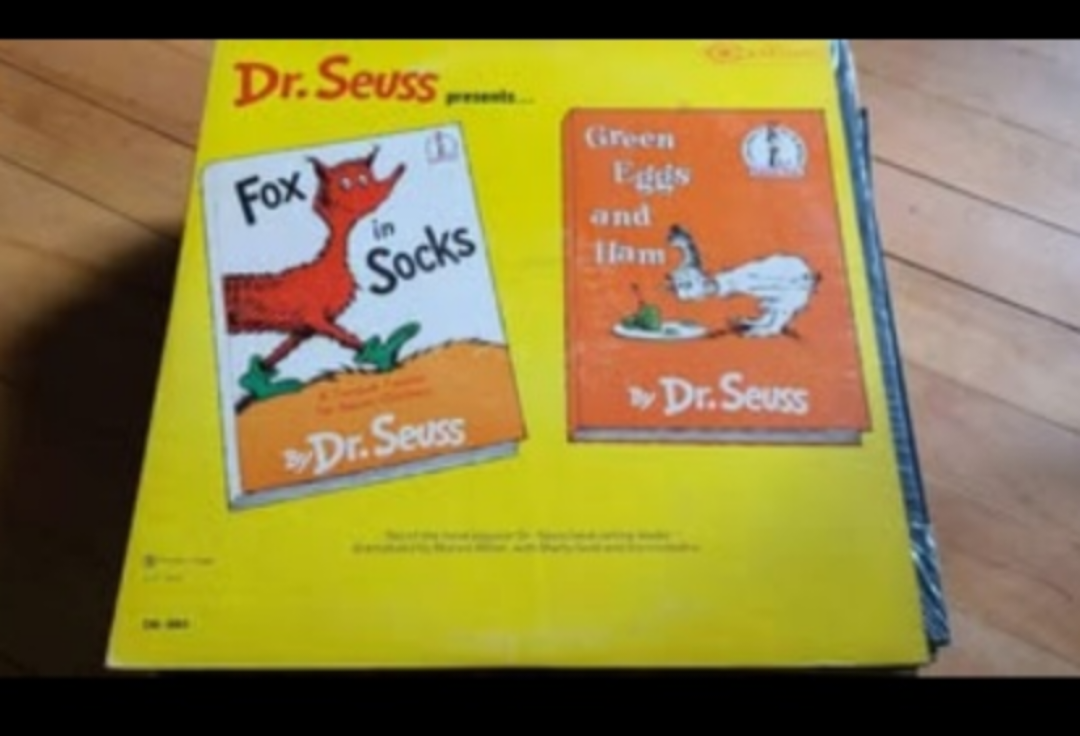 Vintage Dr. Seuss Record Album