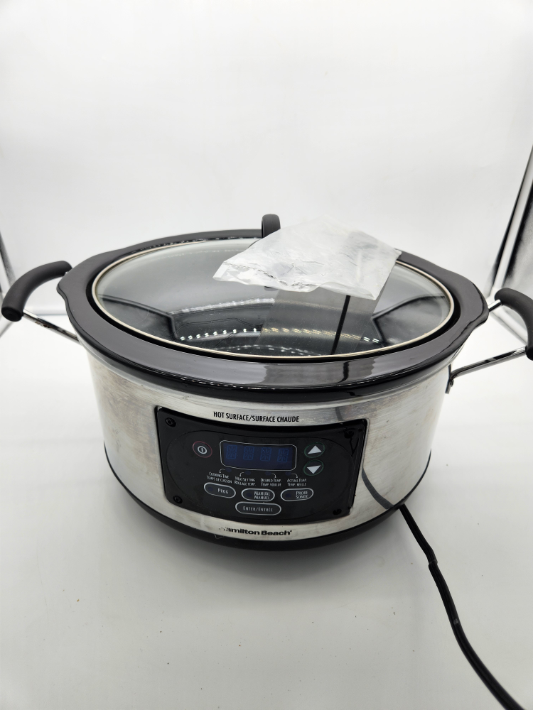 Hamilton Beach Programmable Slow Cooker with Temperature Probe - photo 2