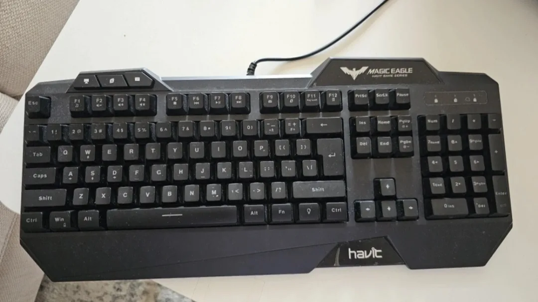 #freecycle Having HV-KB392L Multi-Function Backlit Keyboard thumbnail