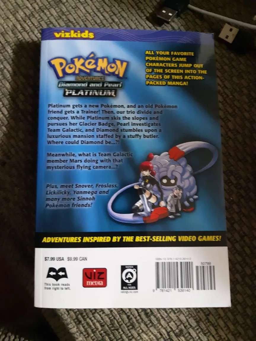 Pokémon Diamond and Pearl Platinum Graphic Novels image indicator(2)