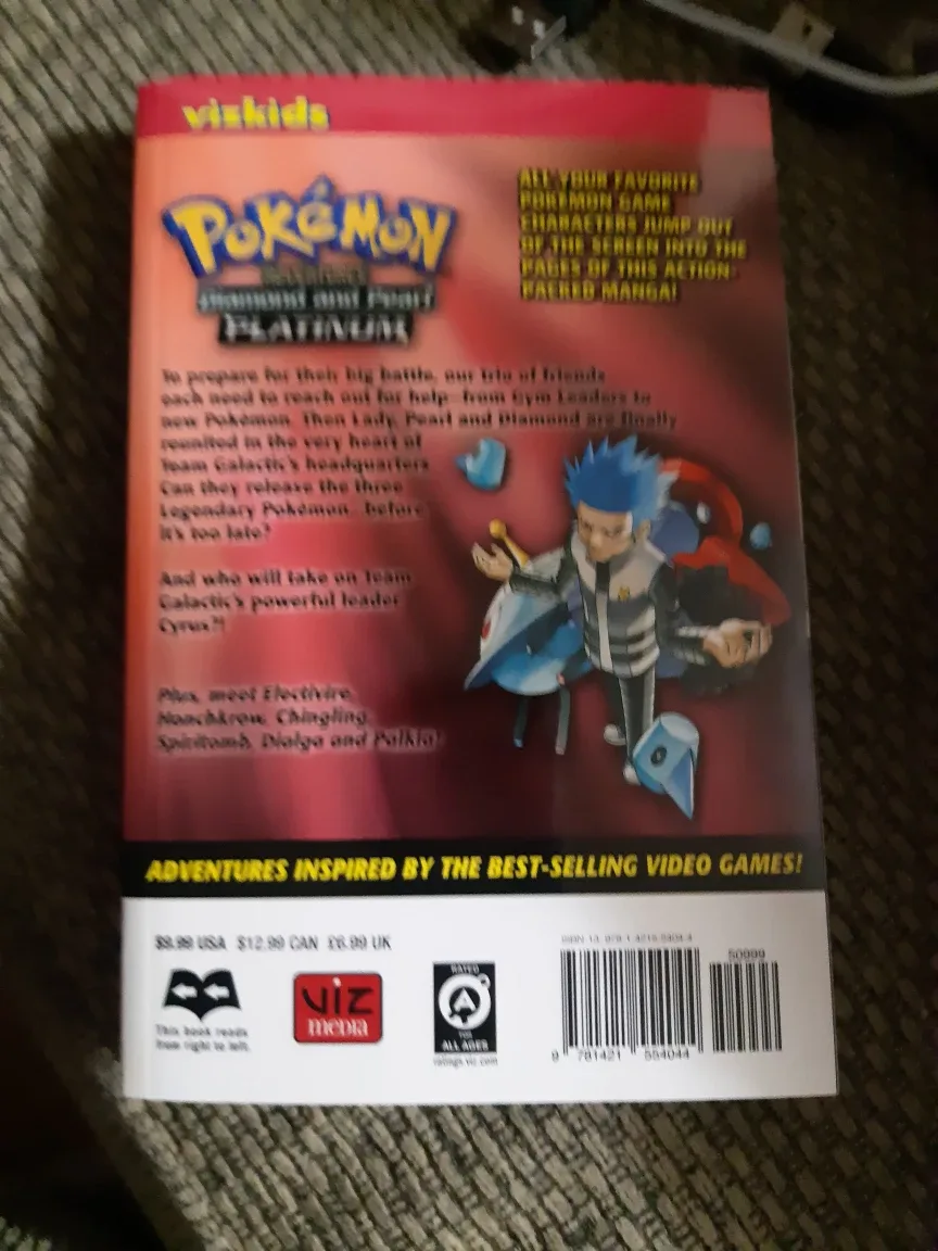 Pokémon Diamond and Pearl Platinum Graphic Novels image indicator(6)