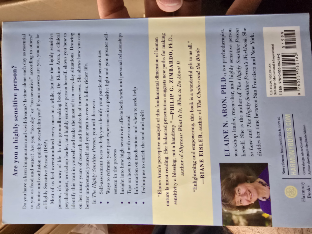 The Highly Sensitive Person by Elaine N. Aron, Ph.D. - photo 2