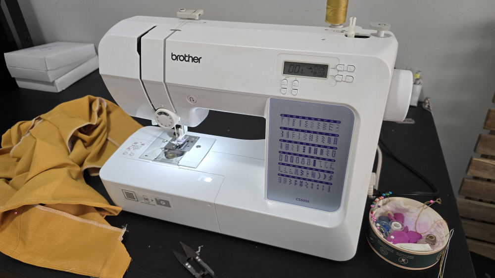 Brother CS5055 Sewing Machine, 60 Built-in Stitches, LCD Display