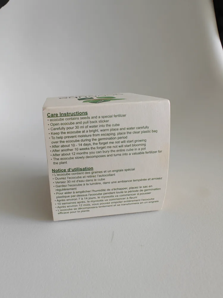 Ecocube Forget Me Not Seeds 🧡 image indicator(3)