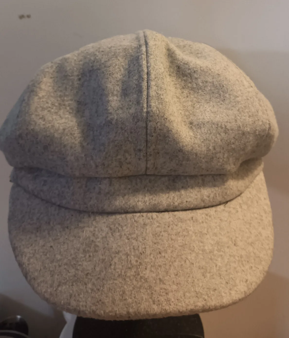 Grey Wool Newsboy Cap(W&M) image indicator(2)