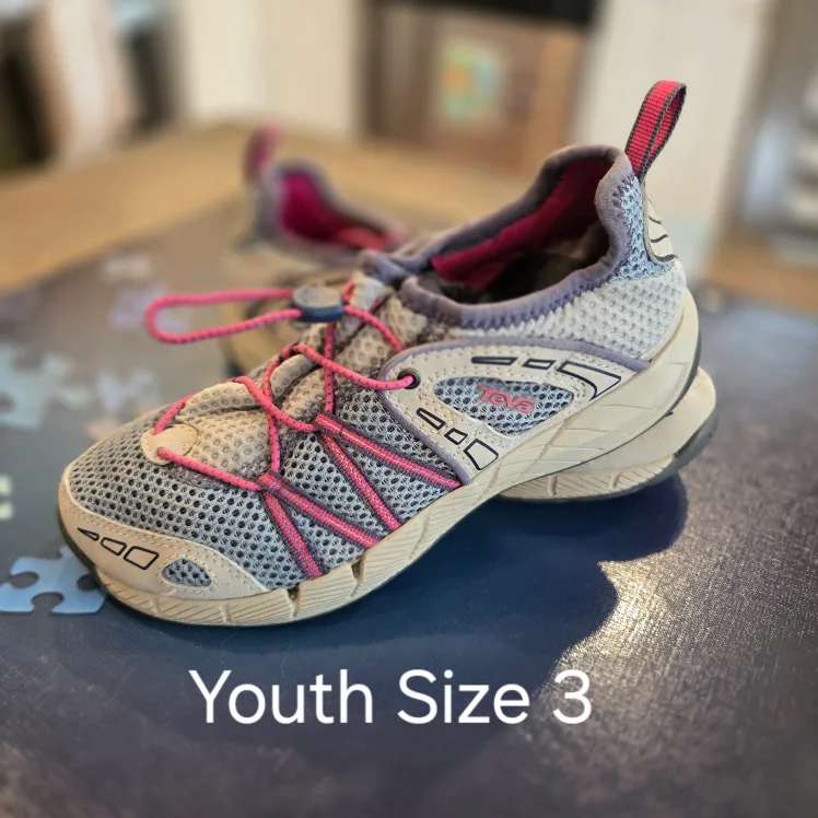 Teva Youth Size 3 Water Shoes thumbnail