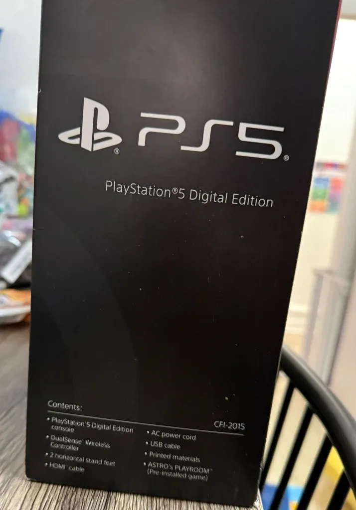 PlayStation 5 Digital Edition Console - 1TB - New in Box image indicator(2)