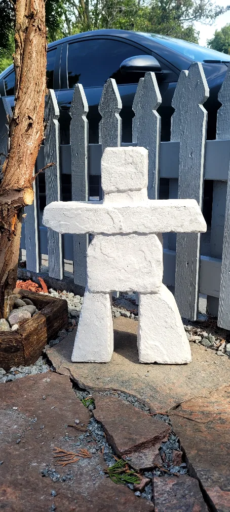 Inukshuk Garden Statue concrete image indicator(6)