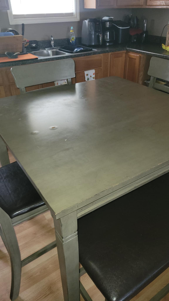 5-Piece Kitchen Table Set with Bench - photo 2
