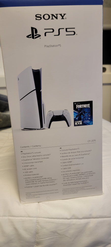 New fortnite Ps5 slim disc edition 1TB - photo 4