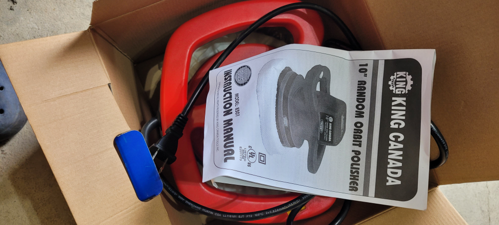 King Canada 10" Random Orbit Polisher - Model 8301 - photo 3