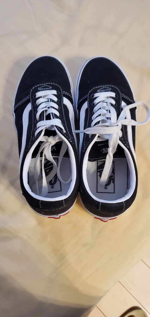 Women's Vans Old Skool Platform Sneakers - Black size 6 - photo 4