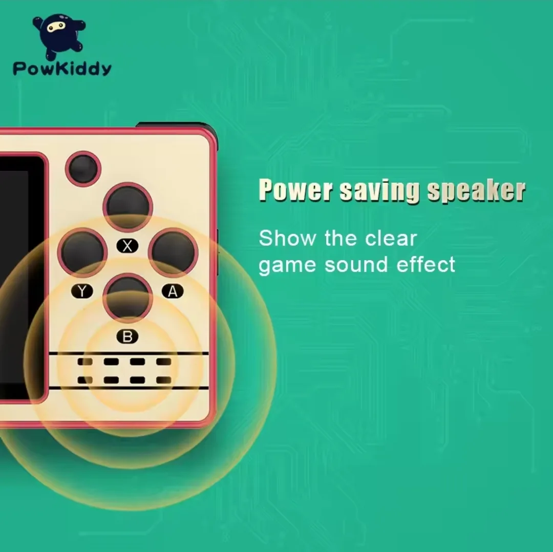 POWKIDDY Q20 Retro Mini Handheld Game Console image indicator(3)