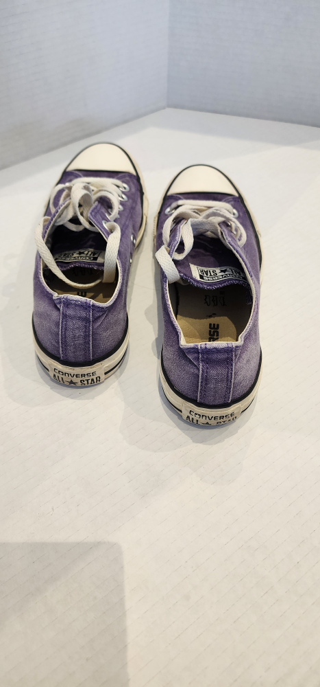 Converse All Star Low Top Sneakers Purple Size 5 - photo 3