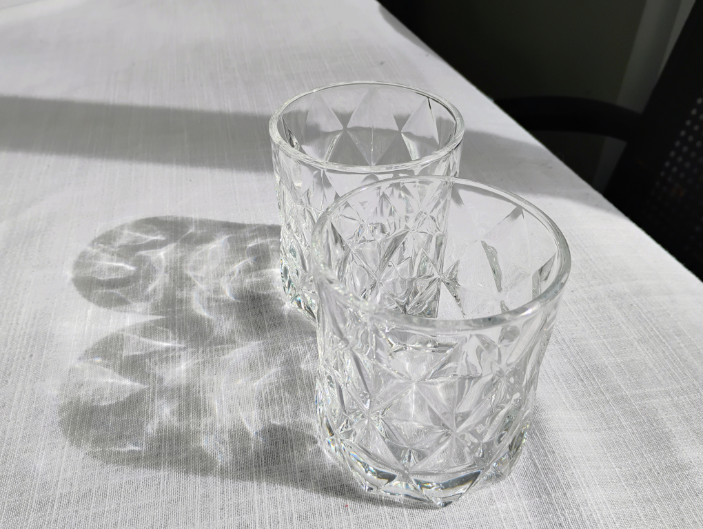 Pair of Crystal Whiskey Glasses - photo 2