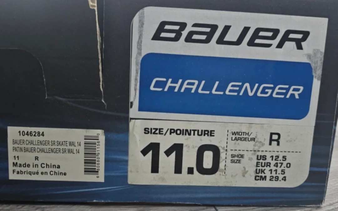 Bauer Challenger Ice Hockey Skates - Size 11.0 image indicator(8)