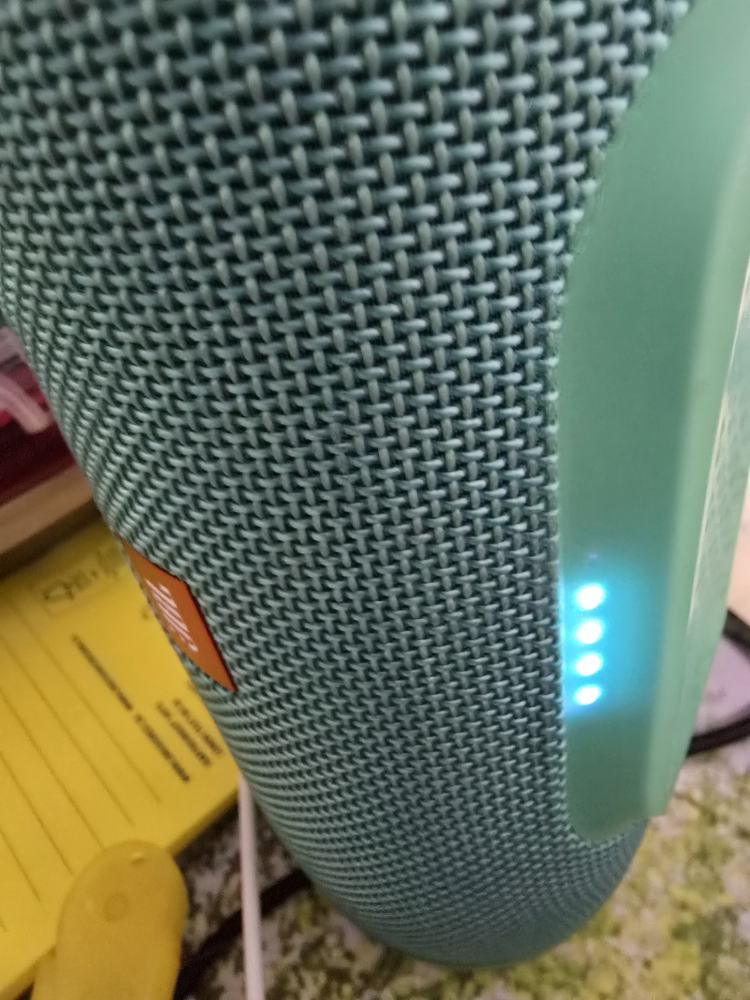 JBL Charge 3 Teal Portable Bluetooth Speaker - photo 2