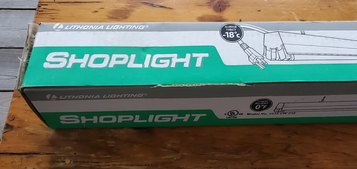 Shoplight Fluorescent Light Fixture - New in Box - photo 2