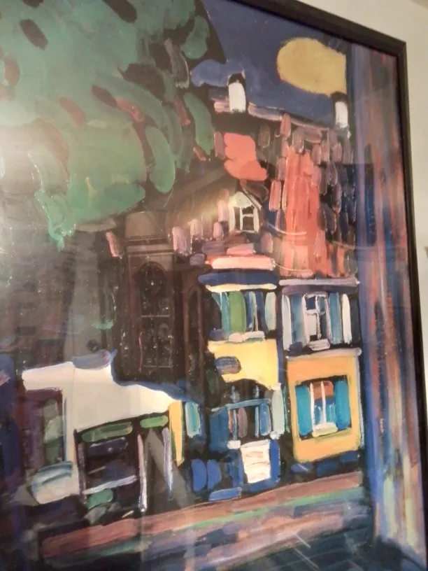 Dynamic Very Large "House In Murnau" Wassily Kandinsky image indicator(8)