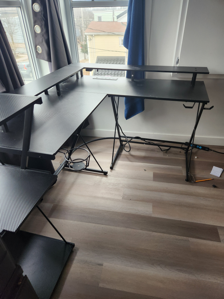 Seven Warrior L-Shaped Gaming Desk - photo 3