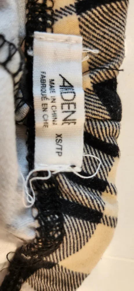 Ardene XS/TP Plaid Leggings image indicator(2)