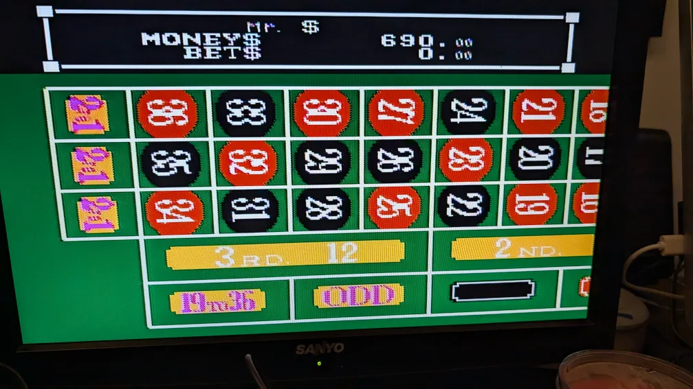 NES Vegas Dream Cartridge - Golden Casino Gambling Hall image indicator(7)