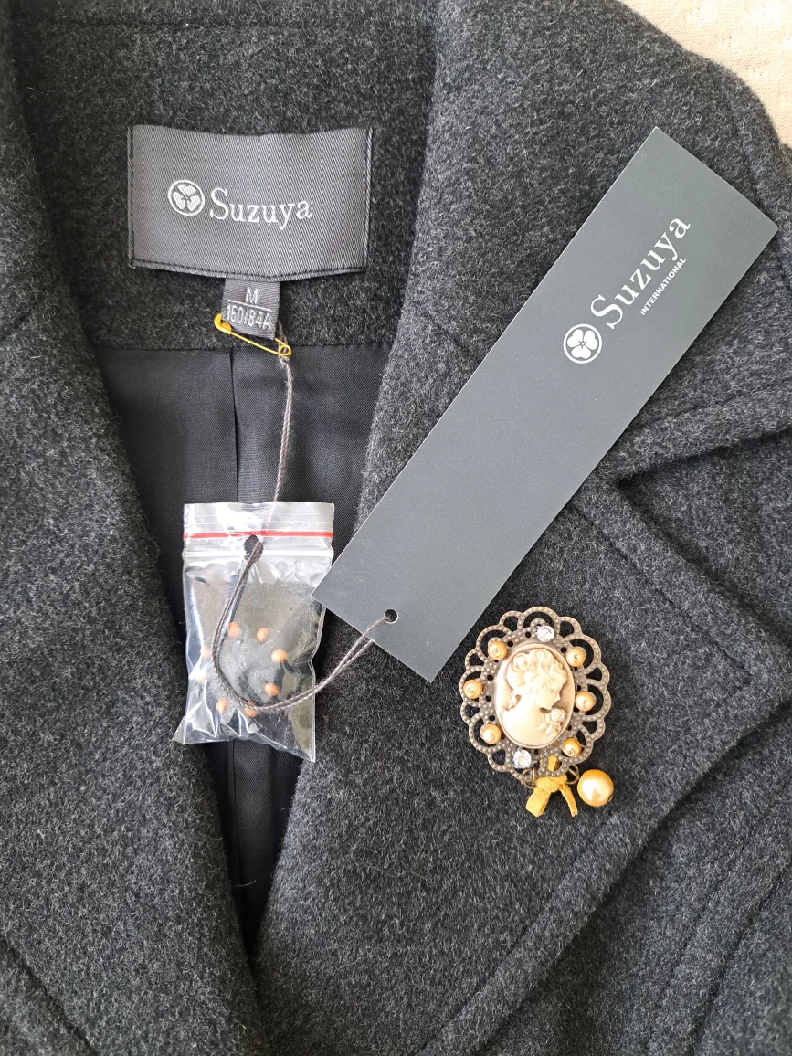 Brand new Suzuya M size 160/84A black Coat/jacket  female image indicator(4)