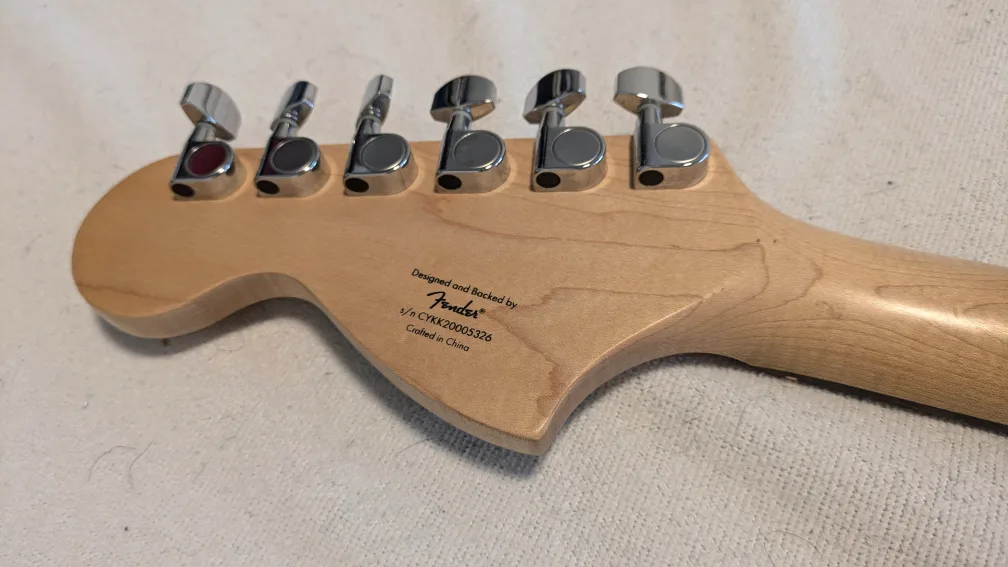 2020 squire by fender affinity Stratocaster guitar image indicator(6)