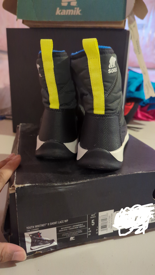 Sorel Youth Whitney II Short Lace WP Winter Boots - Size 5 - photo 2