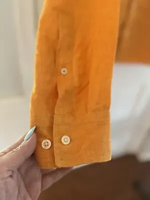 Banana Republic Men's XL Linen Shirt - Untucked Standard Fit image indicator(4)