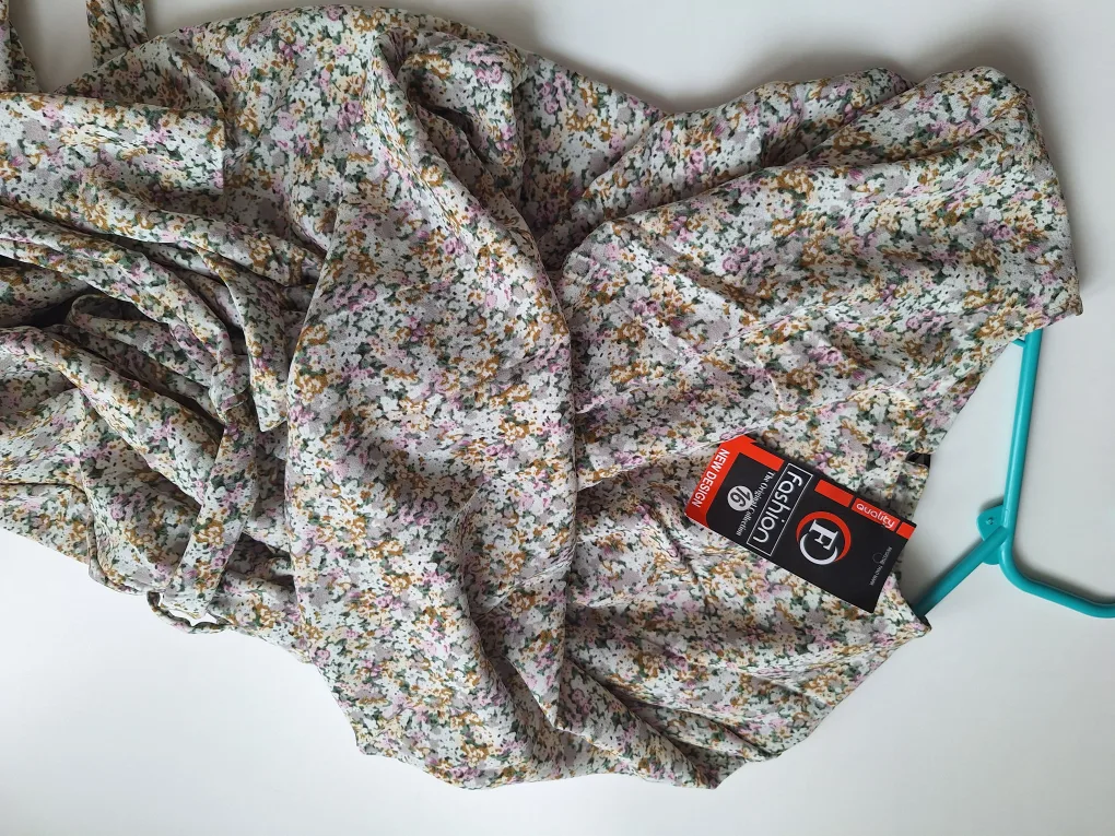 Floral Maxi Dress with Belt image indicator(2)