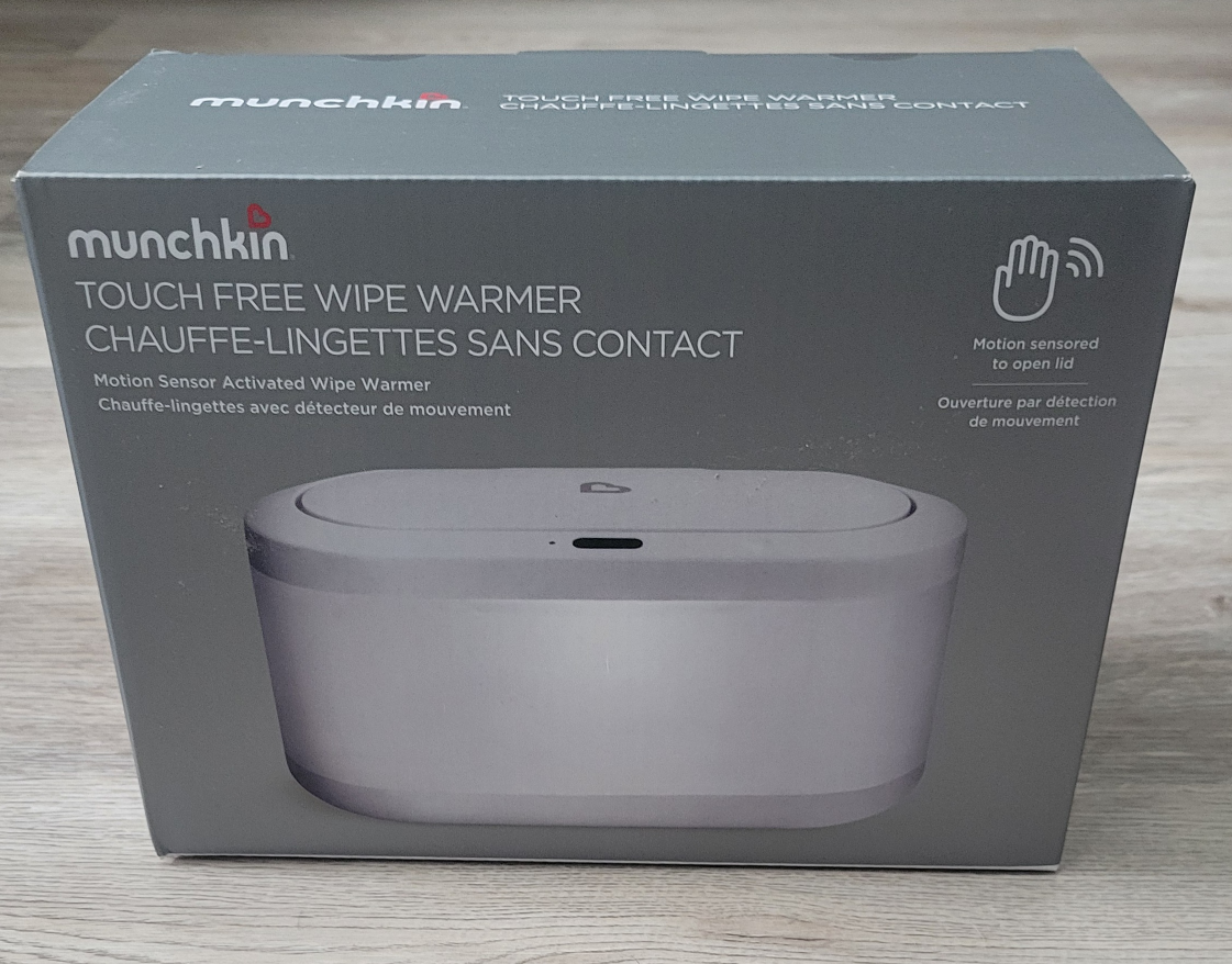 NEW Munchkin Touchless Wipe Warmer & Night Light