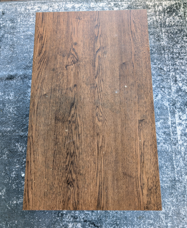 Ikea Lunnarp - Dark Brown Wooden Coffee Table with Shelf - photo 2