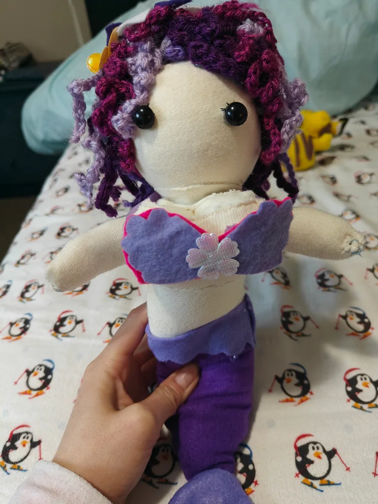 Handmade Mermaid Dolls and Ocean Animal Plushies❤️💖💗 image indicator(3)