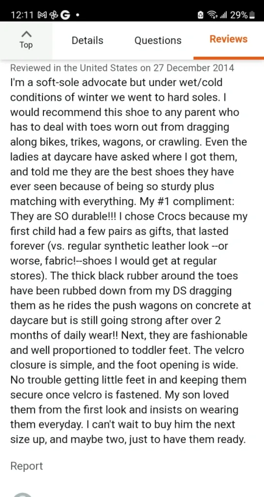 crock's toddler' Size 7 Brown and Orange Hiking Shoes image indicator(9)