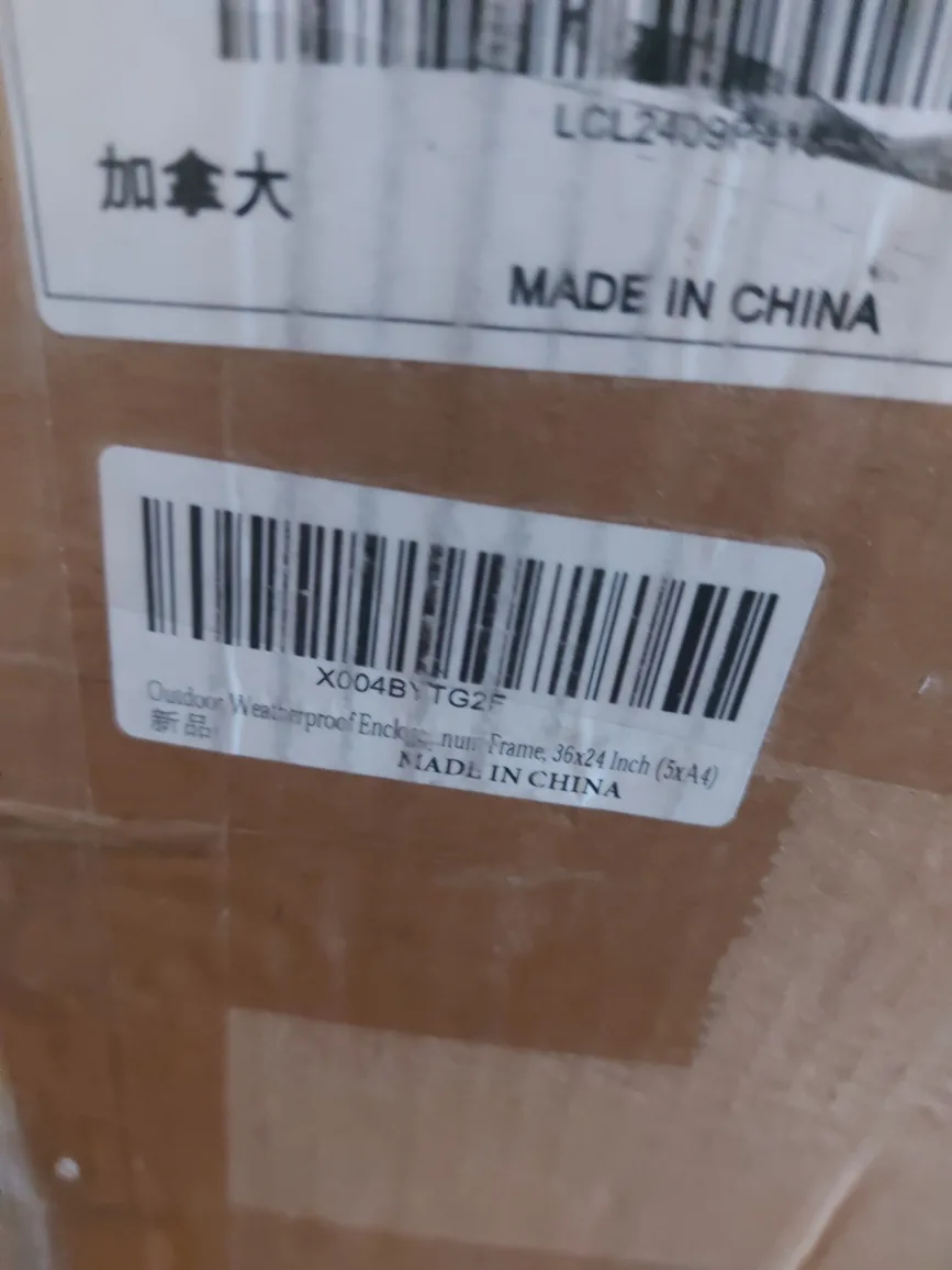 Maxrieny Outdoor Enclosed Bulletin Board image indicator(10)