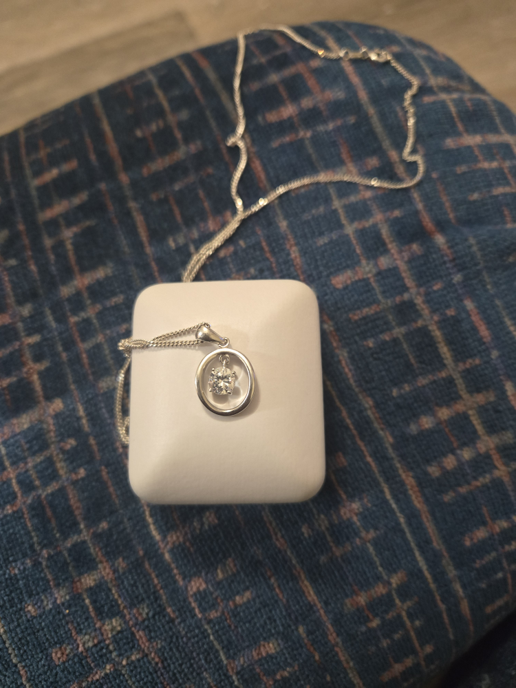 Elegant 925 Sterling Silver Pendant Necklace - photo 2