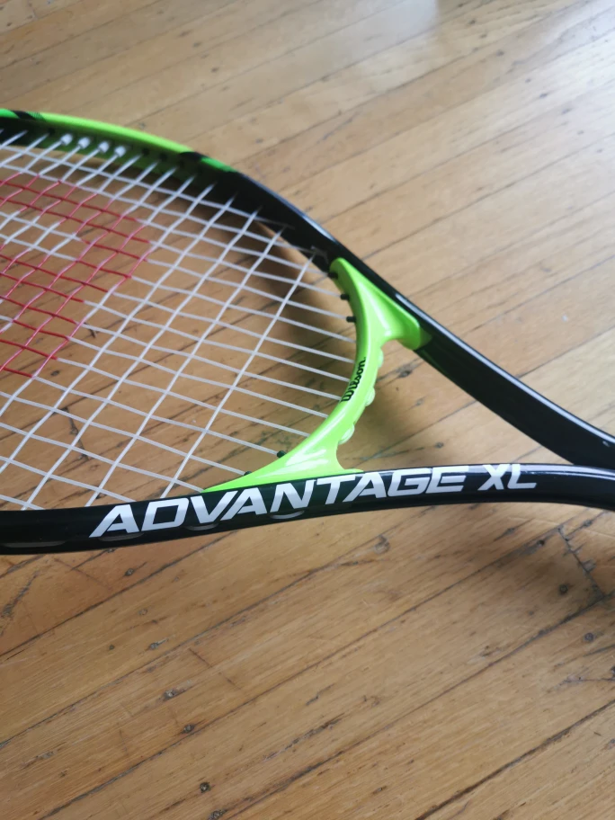 Pair of Head Advantage XL Tennis Racquets with Penn Tennis Balls - photo 2