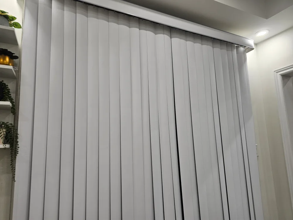 White Vertical Blinds