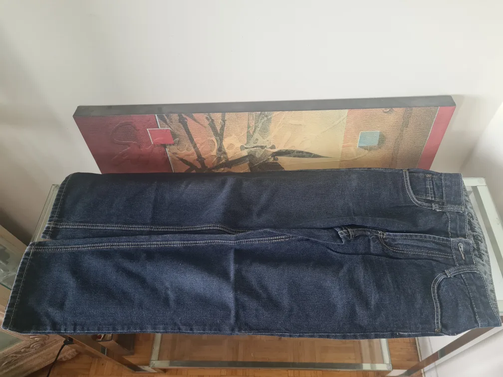 Boy's Dark Wash Jeans Size 14 image indicator(5)