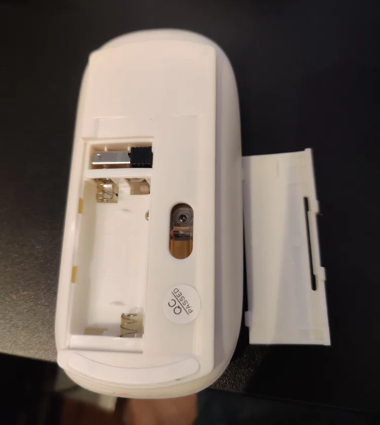 White Wireless Mouse image indicator(2)
