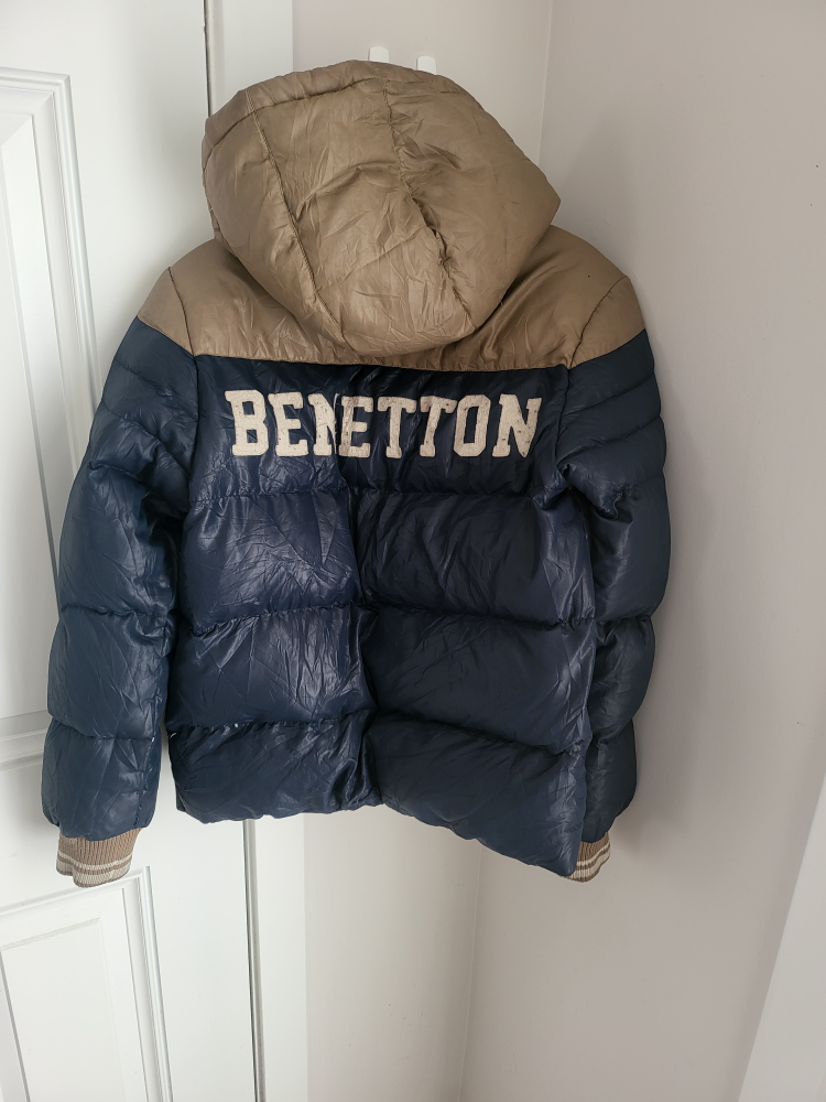 Vintage Colors of Benetton Boys' Puffer Jacket Size 6 - photo 5
