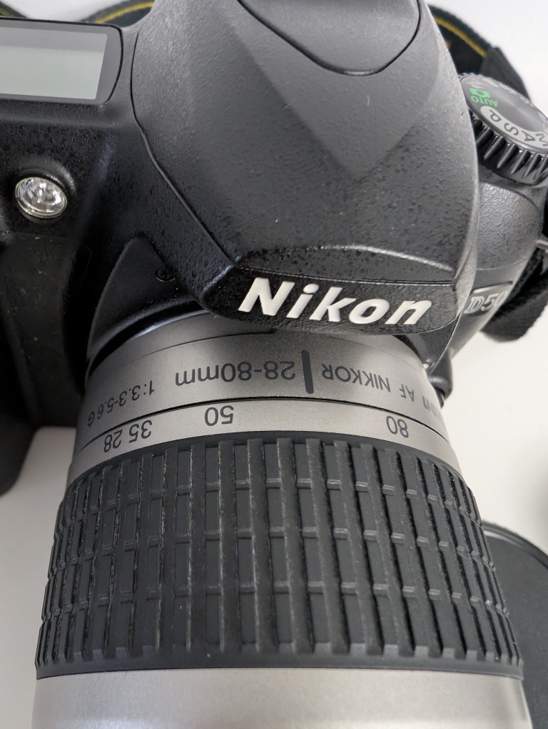 Nikon D50 DSLR Camera with 28-80mm Lens & Accessories - photo 4